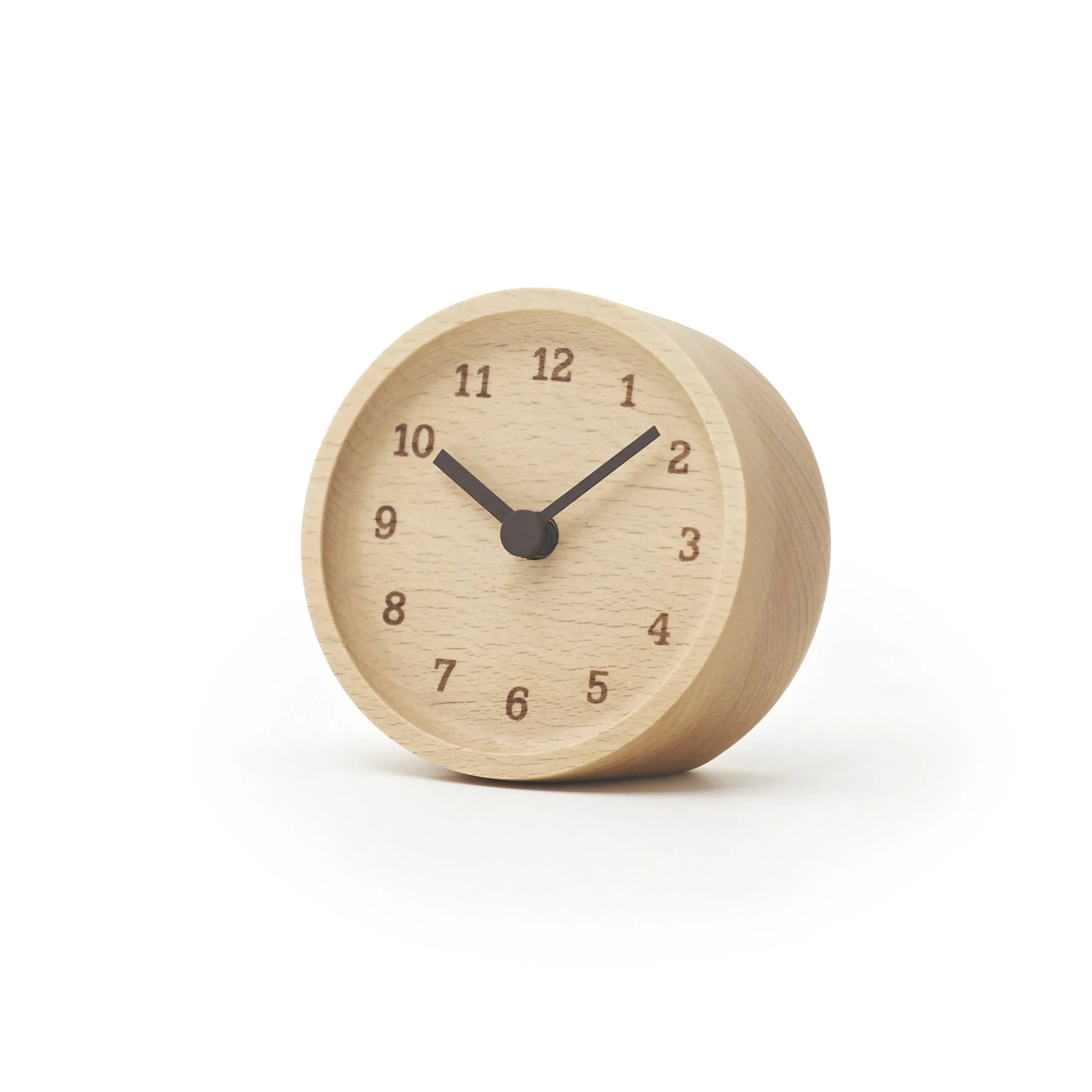 Remnos LC12-05 BN Lemnos Desk Clock, Beech