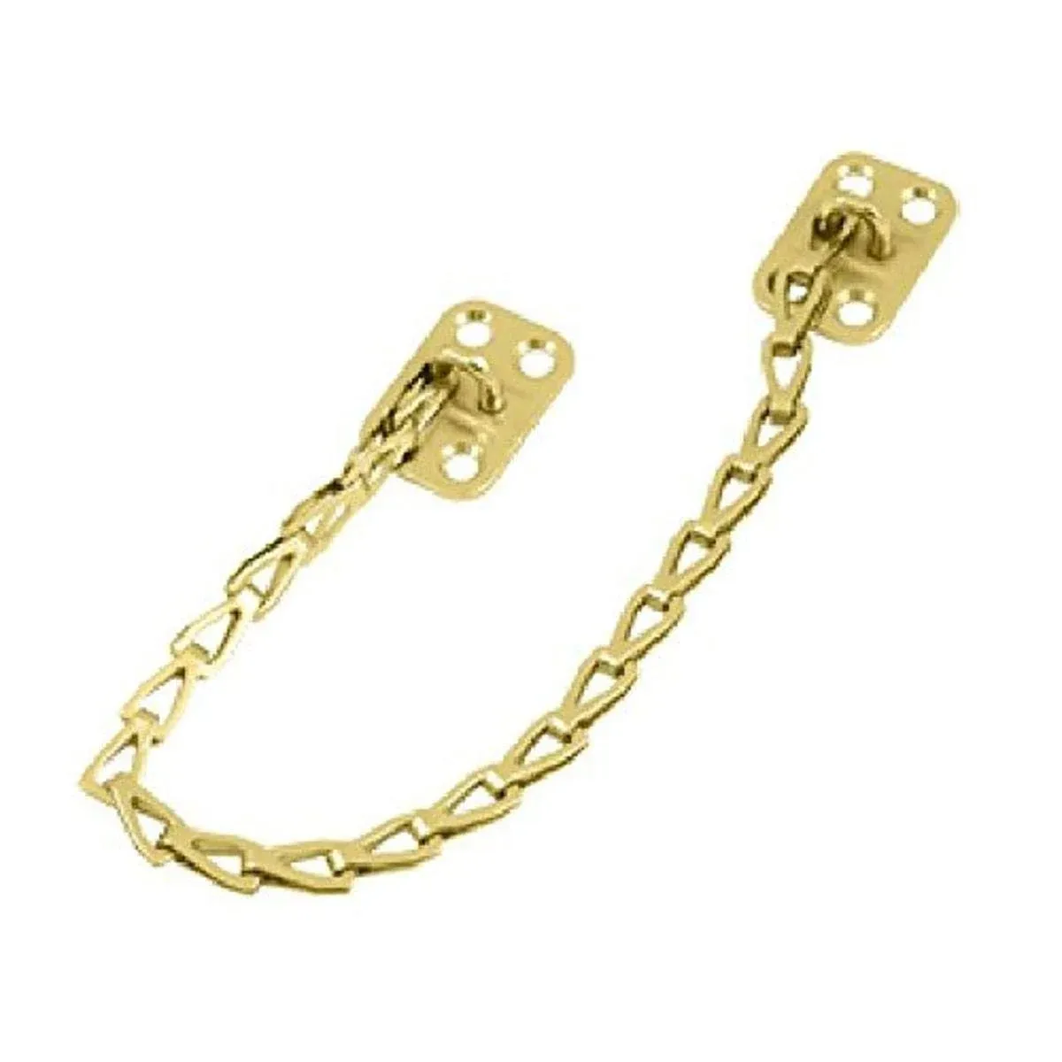 Deltana TC82U3 Transom Chain 12" Long - Polished Brass