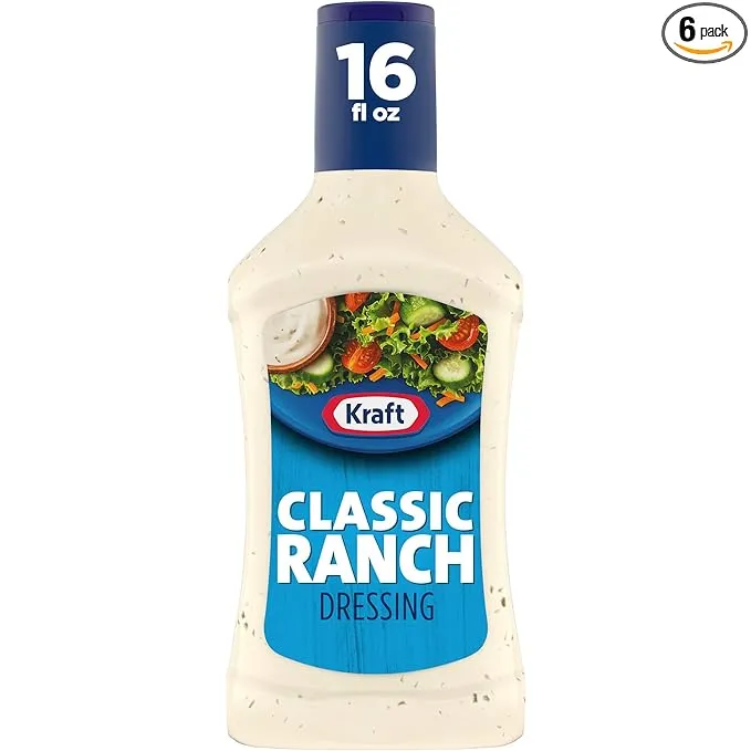 Kraft Classic Ranch Salad Dressing (16 fl oz Bottle) (Pack of 2)