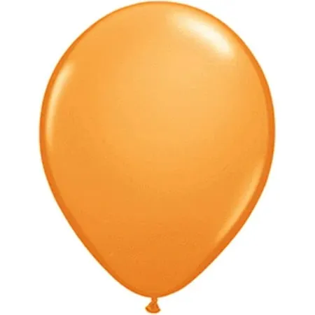 11" Qualatex Orange Latex Balloons