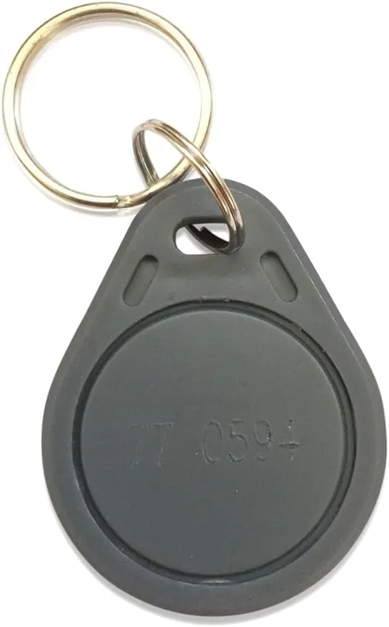 Thin 26 Bit Proximity Key Fobs Weigand Prox Keyfobs Compatable with Isoprox 1386 1326 H10301 Format Readers. Works with The vast Majority of