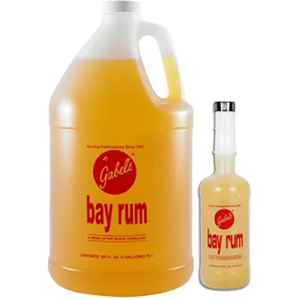 Gabels Bay Rum Gallon + 16oz Refill Bottle