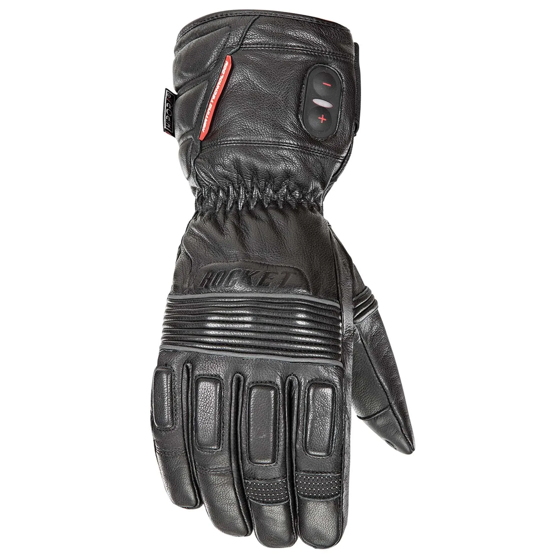 HJC Men's Rocket Burner Heated Leather Gloves