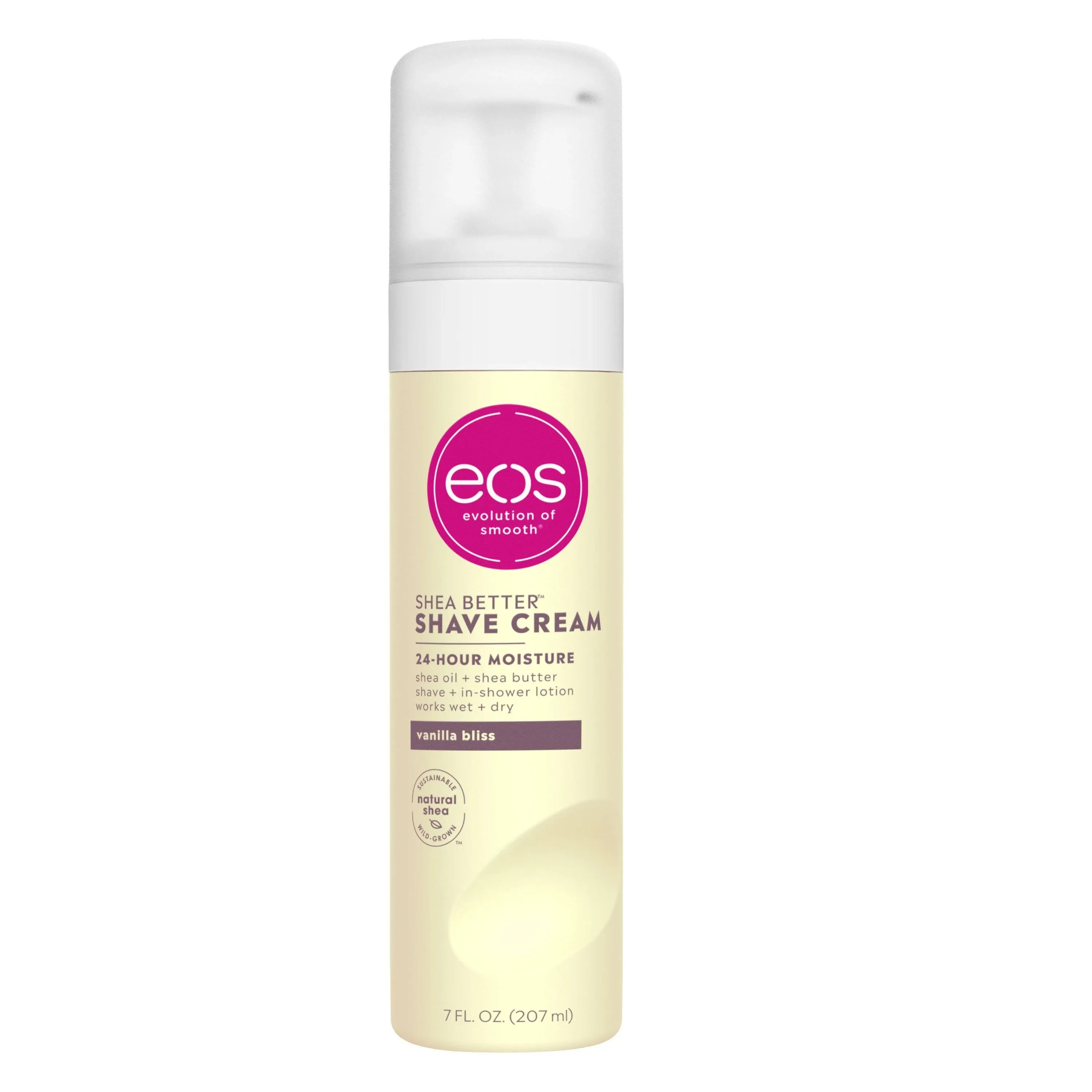 EOS, Shave Cream, Vanilla Bliss, 7 fl oz (207 ml)