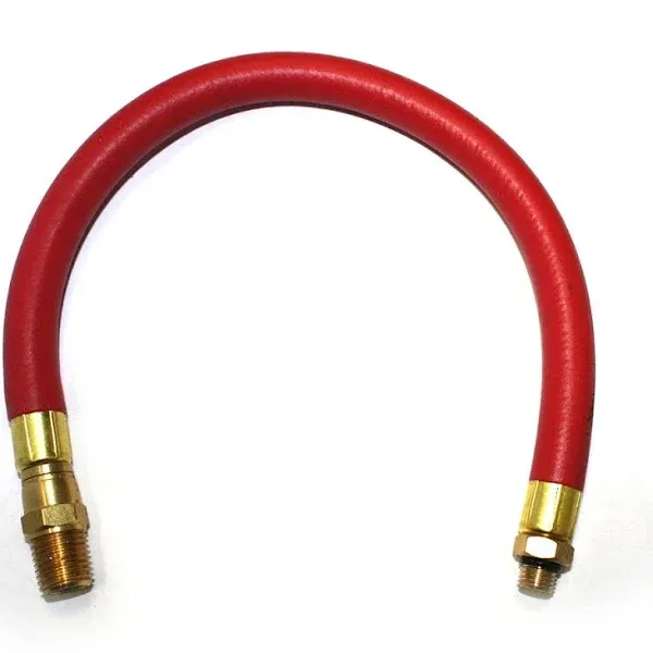 Rubber Hose Whip w/o Chuck 12 Inch Long