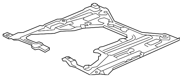 Honda Civic Cover Engine (Lower) / 2014 2015 / OEM 74116-TR3-A50