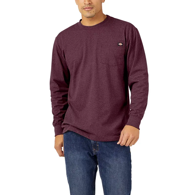 Dickies Big and Tall Men's Long Sleeve Heavyweight Crew Neck