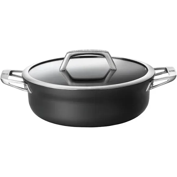 Zwilling Motion Hard Anodized 4-Qt Aluminum Nonstick Chef's Pan