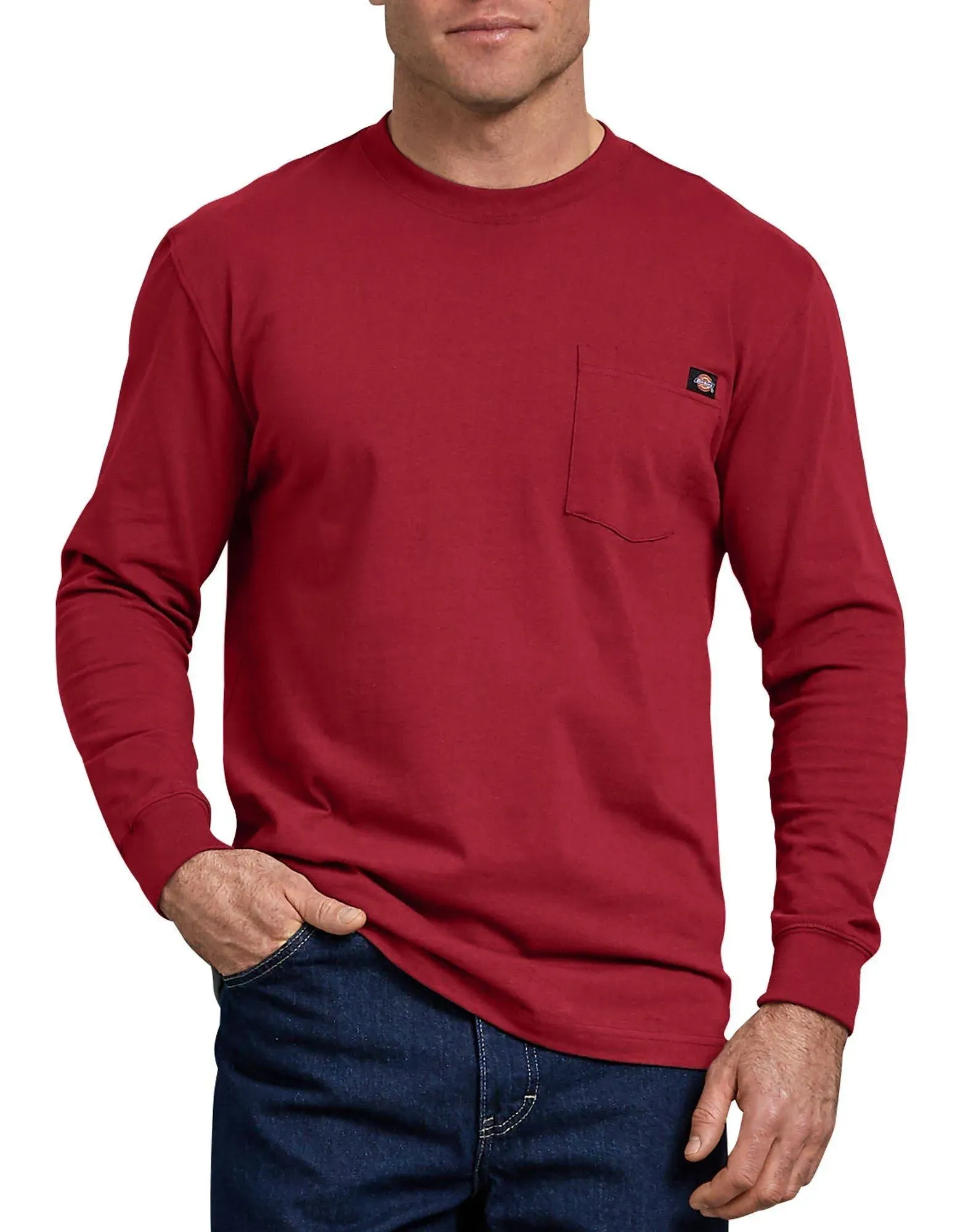 Dickies Men&#039;s Big and Tall Long Sleeve Heavyweight - Choose SZ/color