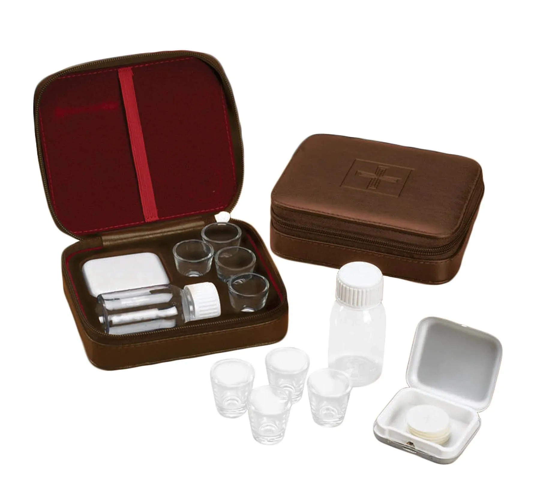 Living Grace 4-Cup Portable Communion Set