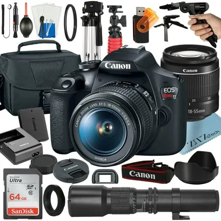 Canon EOS Rebel T7 Dslr Camera with 18-55mm Lens