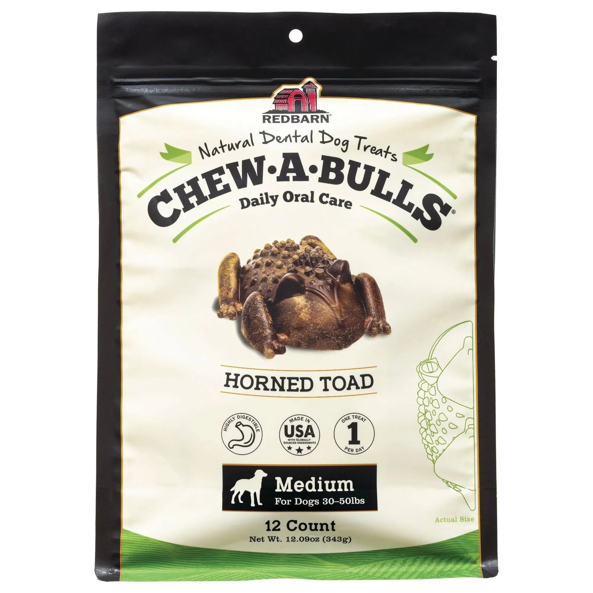 Redbarn Chew-A-Bulls Toad