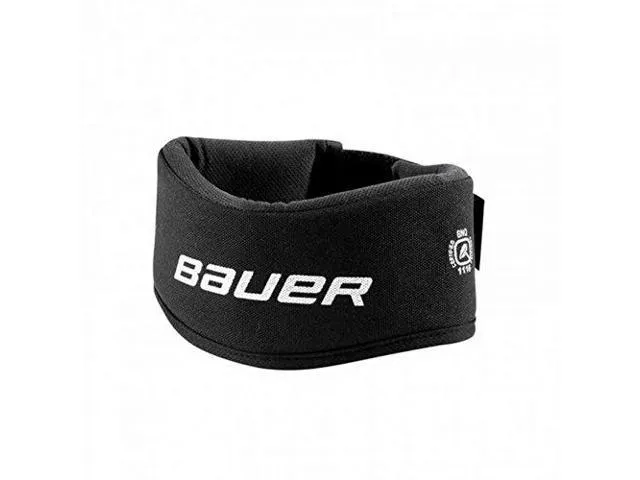 Bauer Youth NG NLP7 Core Neck Guard Collar, Black