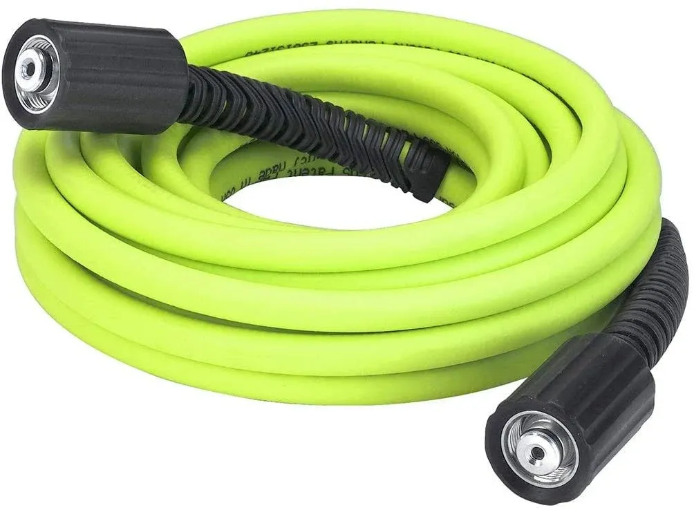 Flexzilla 1/4"x25' Pressure Washer Hose w/ M22ftgs