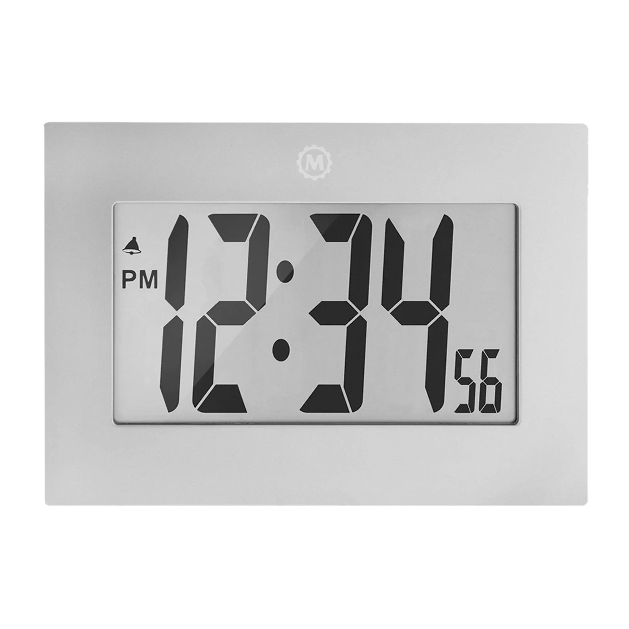 Marathon Digital Frame Clock Gray (CL030064GG)