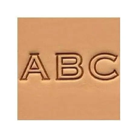 Tandy Leather Craftool� 1/2" (13 mm) Block Alphabet Set 8143-00