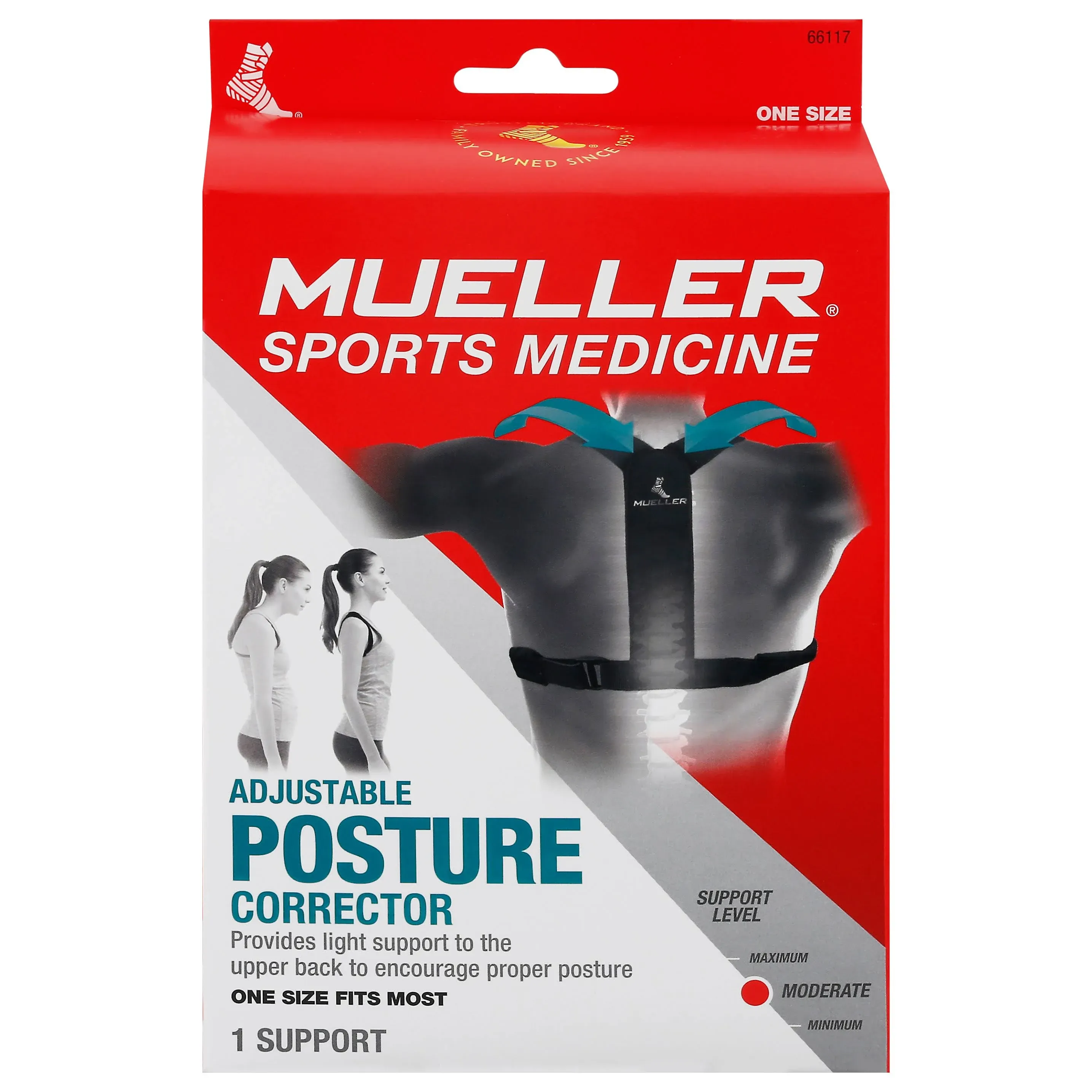 Mueller Posture Corrector, Adjustable, Moderate