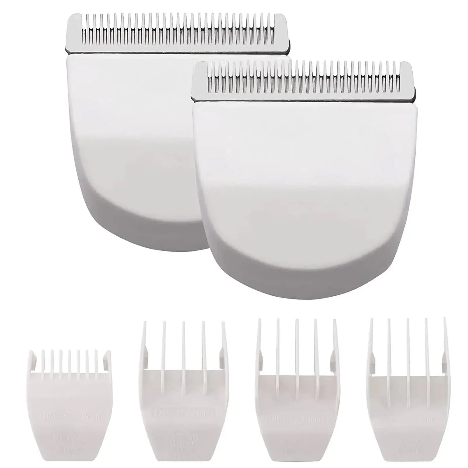 2 Pack Professional Peanut Clipper/Trimme<wbr/>r Snap On Replacement Blades #2068-3...