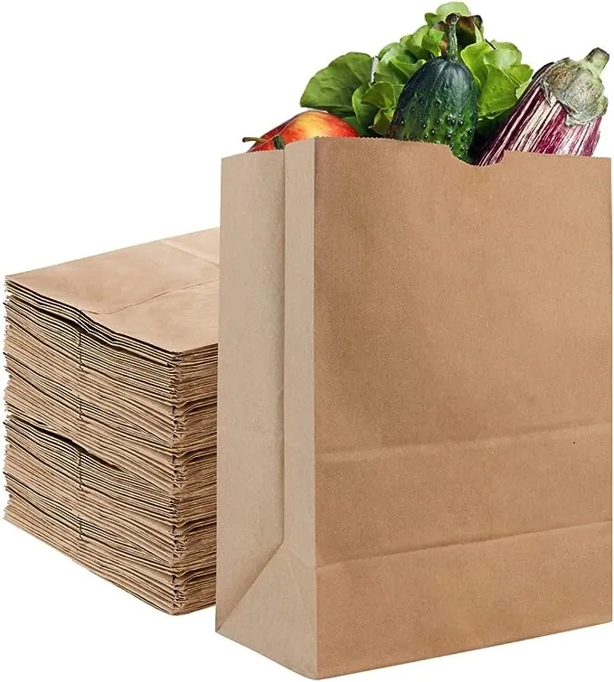 Stock Your Home 52 lb Kraft Brown Paper Bags