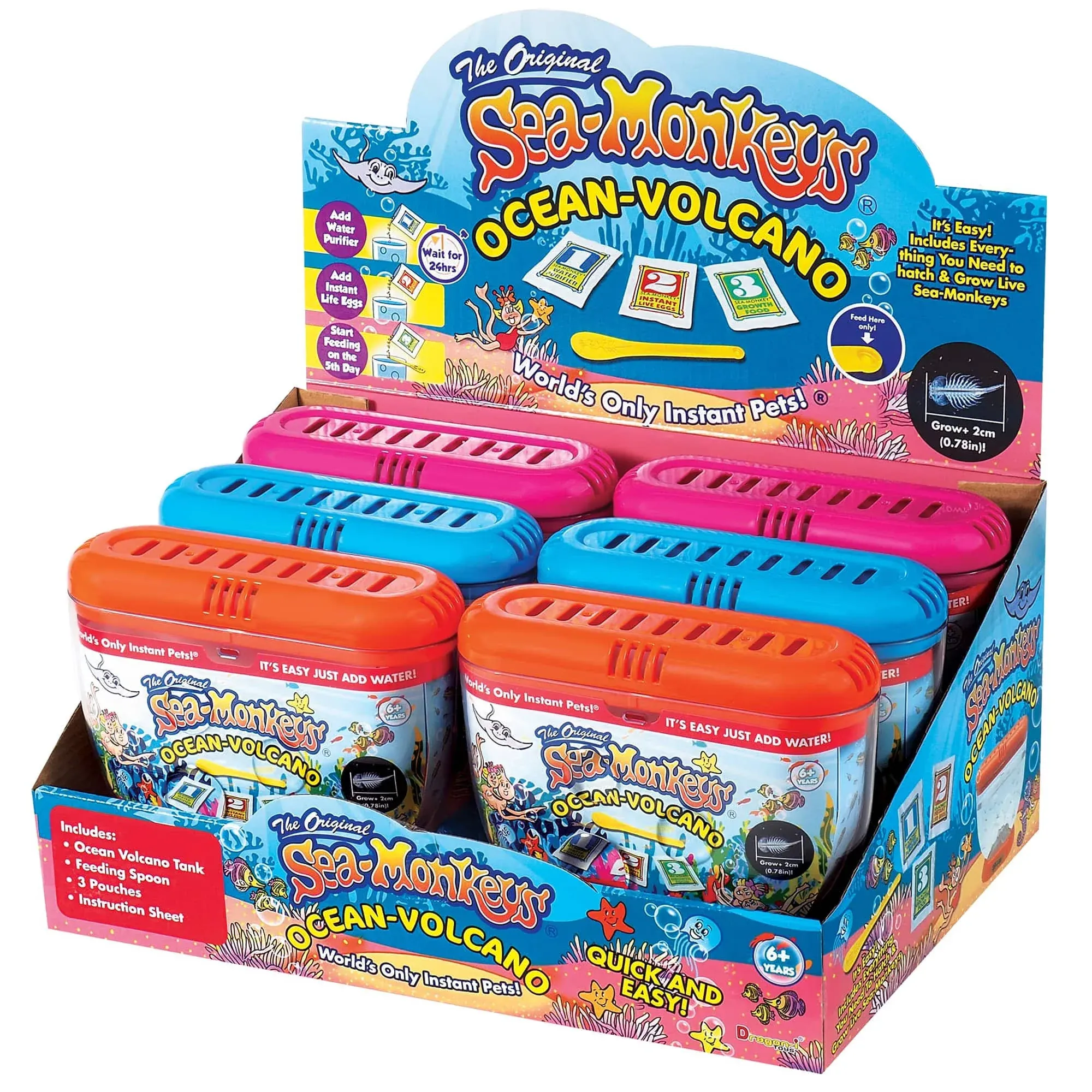 Sea Monkeys Ocean Volcano