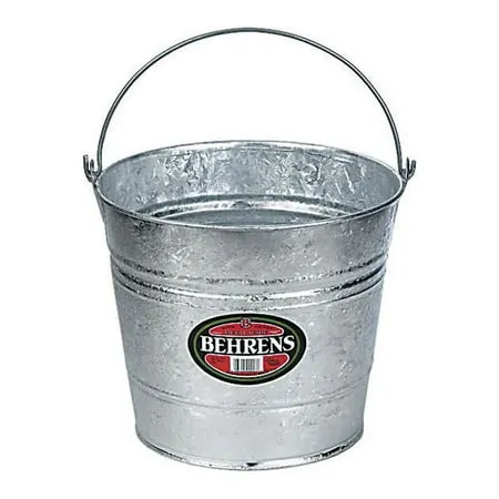 Behrens Galvanized Steel Pail 14 Quart