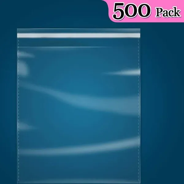 500 Count 8" x 10" Self Seal