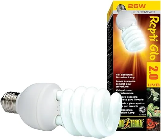 EXO TERRA NATURAL LIGHT - 26 WATT - PT-2191 - REPLACES 2.0 BULB