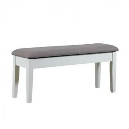 Powell Jane Storage Bench, White