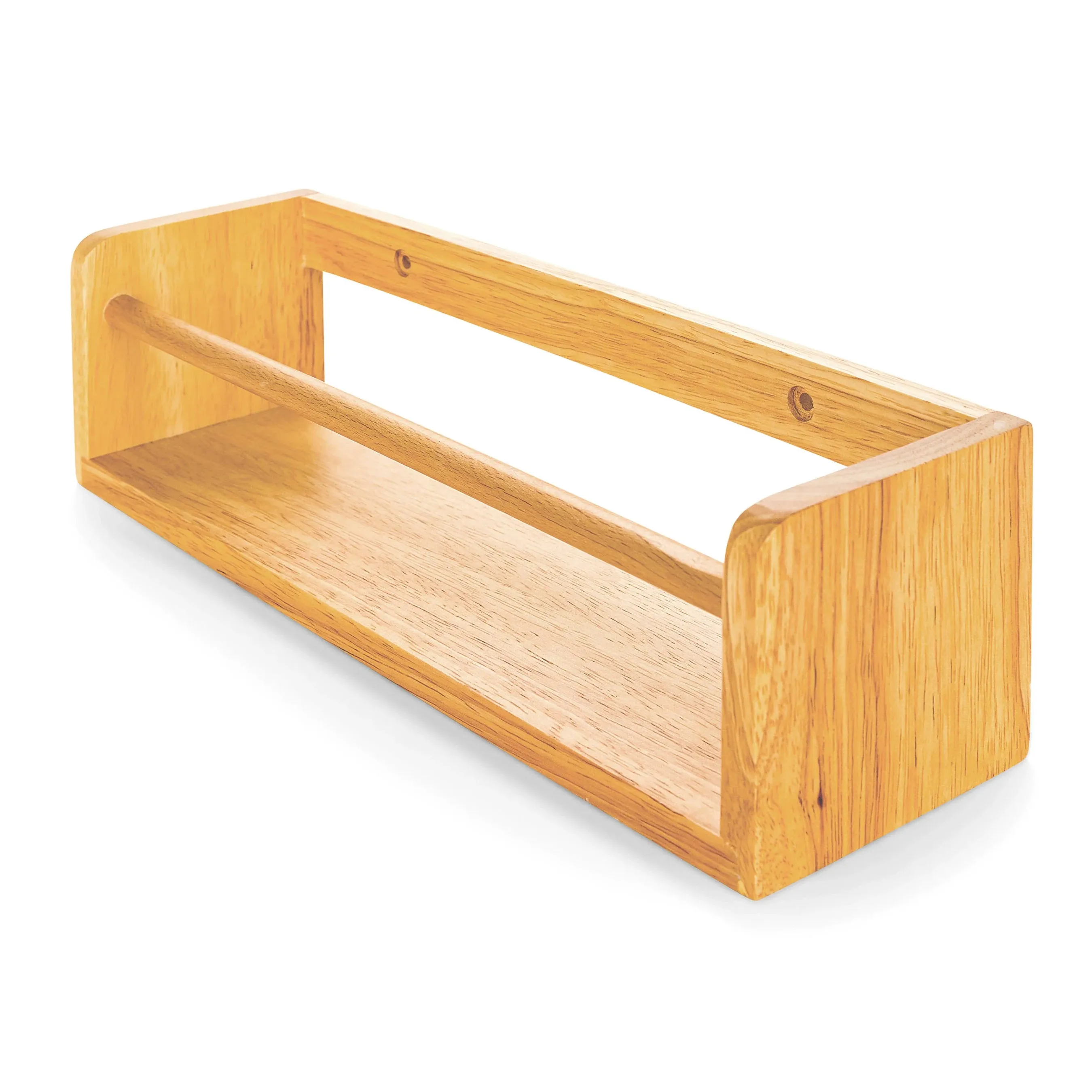 Camco Mountable Spice Rack | Made of Durable Wood Construction | Includes All mounting Hardware (53099)