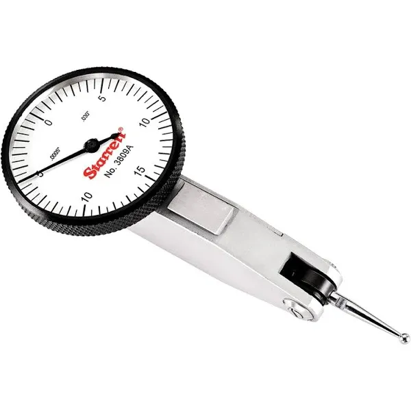 Starrett® 3809A - 3809 Series™ 0 to 0.03&quot; SAE Dial Test Indicator with Dovetail Mount