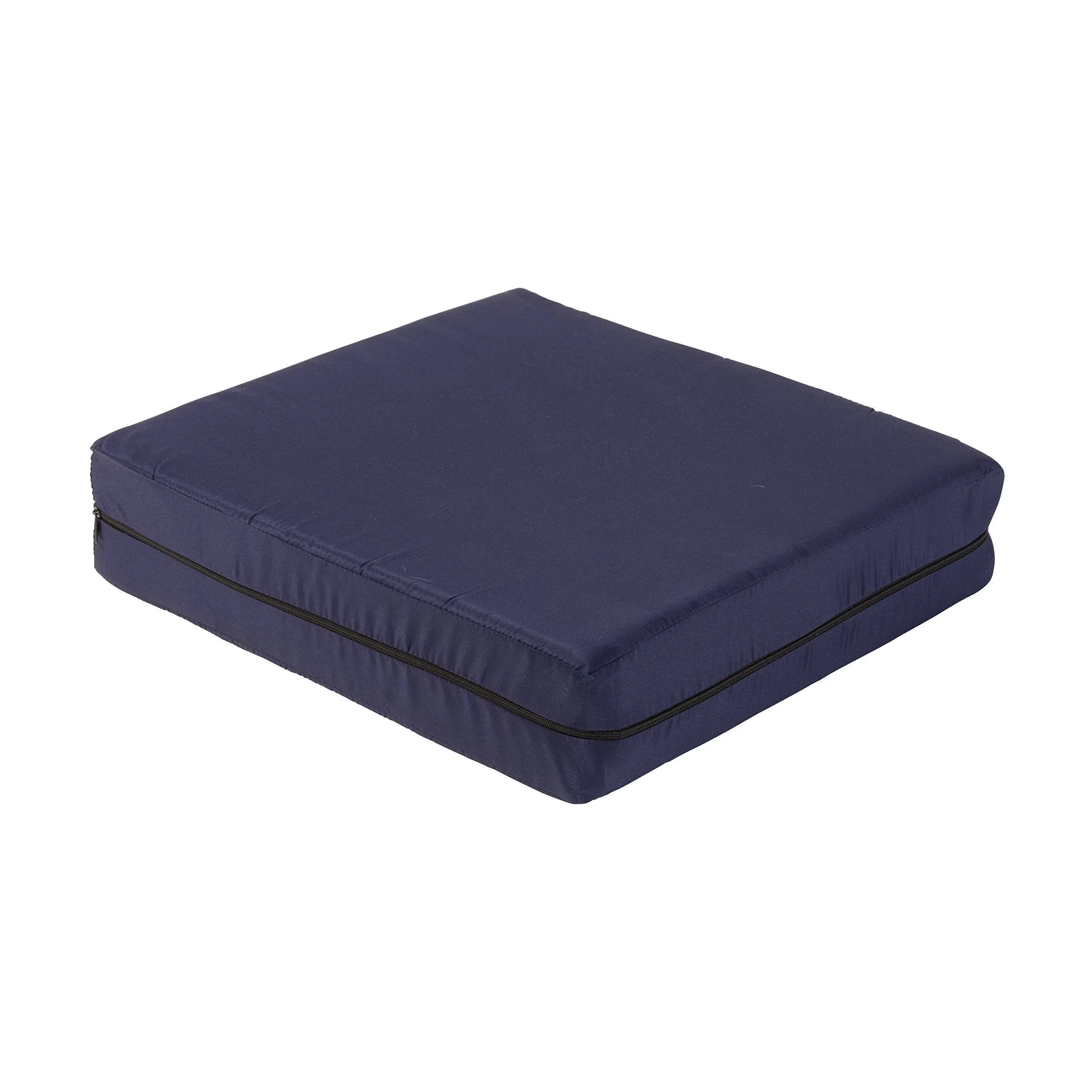 DMI Foam Wheelchair Seat Cushion - Navy