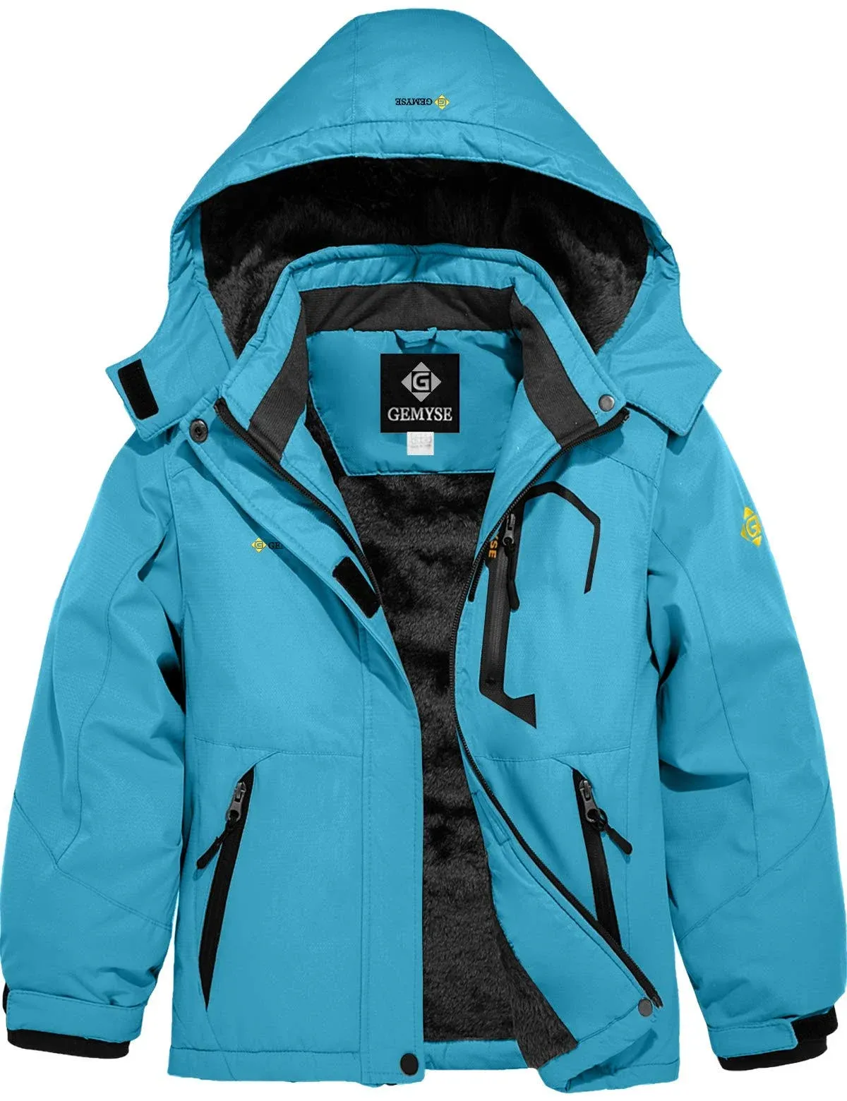 Gemyse Girl's Waterproof Ski Snow Jacket