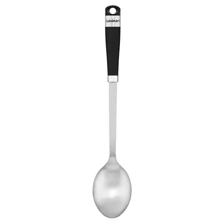 Cuisinart Barrel Handle Solid Spoon | Stainless Steel