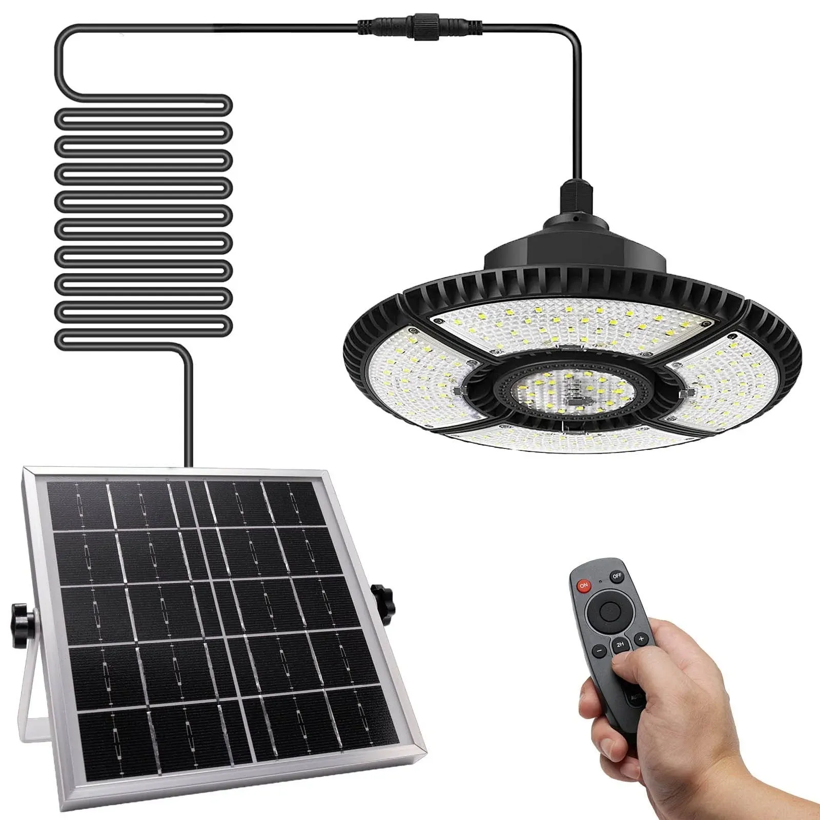 SENKEFEI SS Solar Garden Shed Light - IP65 Outdoor &amp; Indoor 2023 New LED Spli...