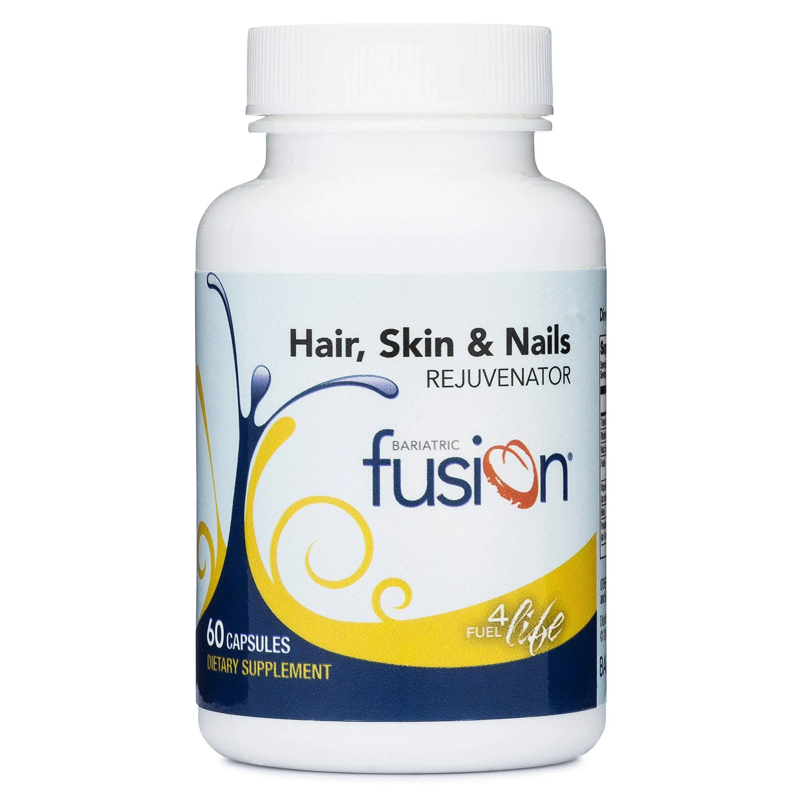 Bariatric Fusion ONE Per Day Bariatric Hair, Skin & Nails REJUVENATOR | Includes Biotin, B12, and B1 | 120 Count