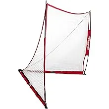 PowerNet Portable Lacrosse Goal, Choose from Two Sizes 6x6 or 4x4, Quick and Easy 2 Minute Setup No Tools Required, Perfect for Practice or Scrimmages, Bow Style Frame