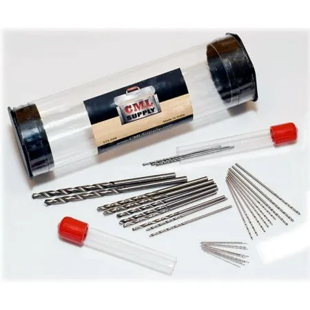 CML Supply Mini Micro Drill Bit Set