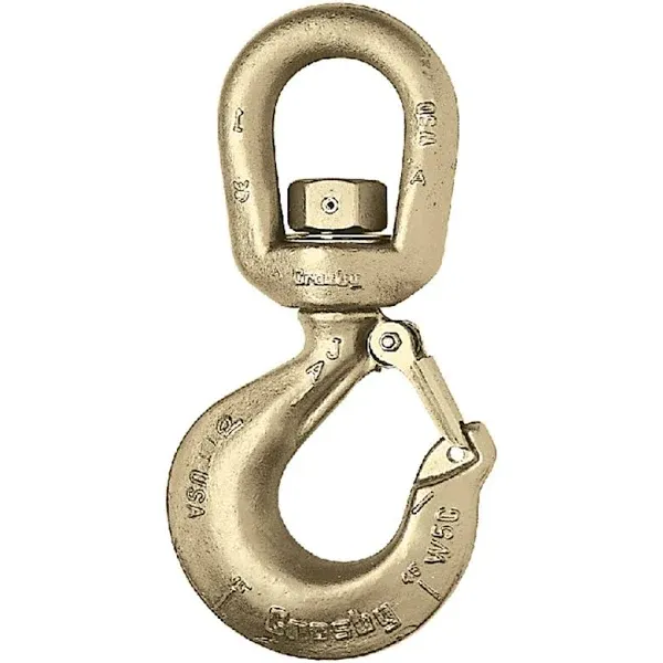 Crosby® L-322AN Swivel Hook