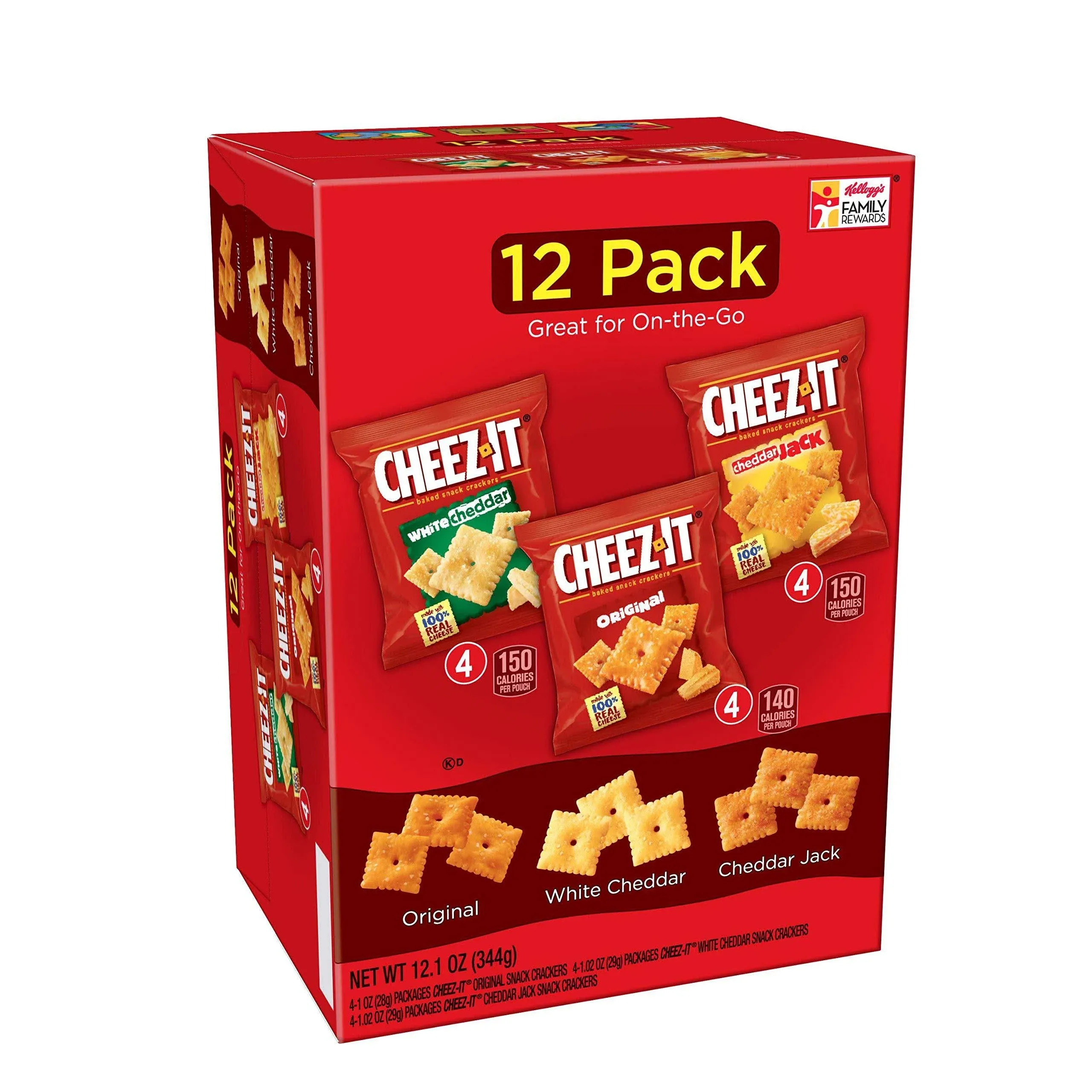 Cheez-It Baked Snack Crackers Variety Pack