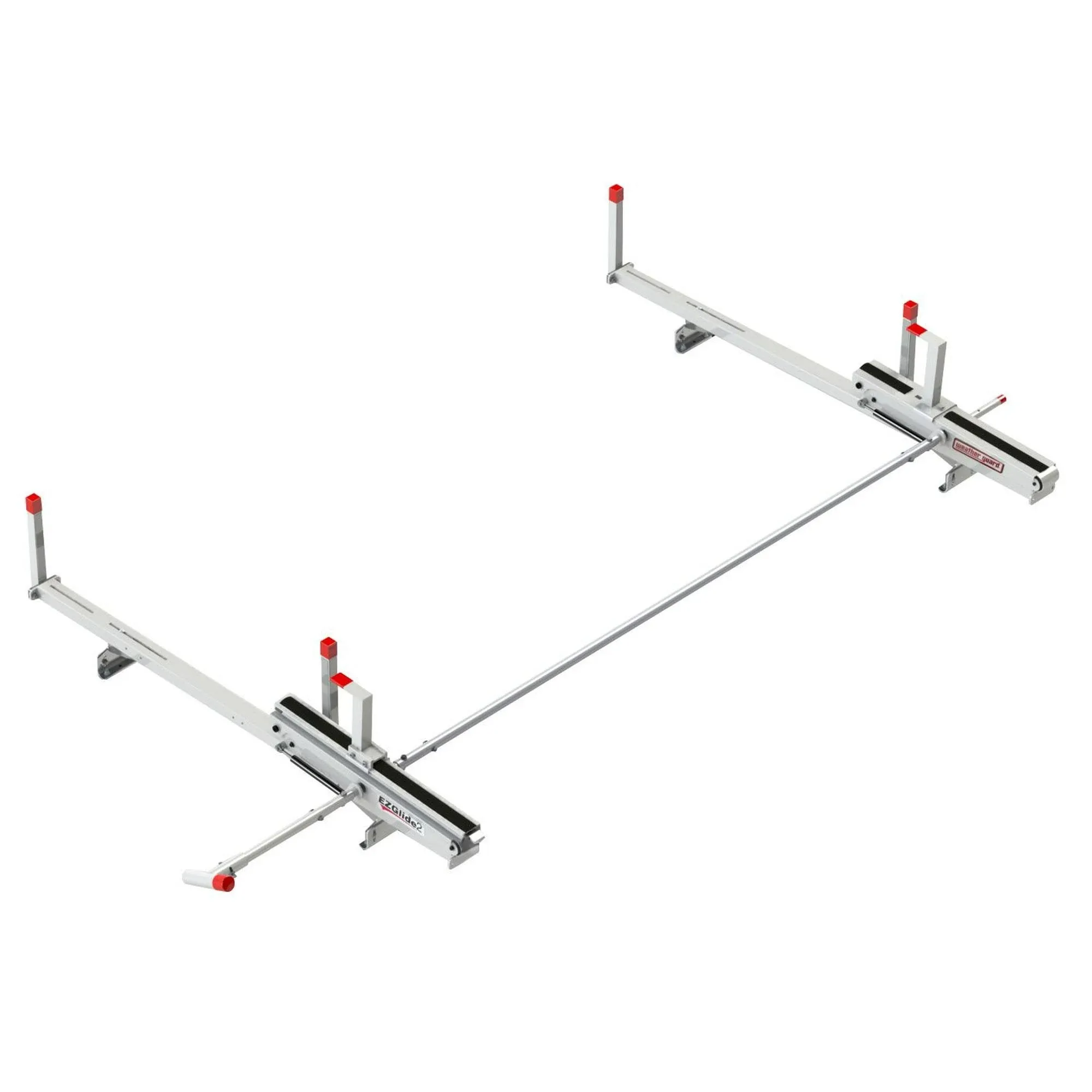 Weather Guard EZGLIDE2 Fixed Drop-Down Ladder Rack Full