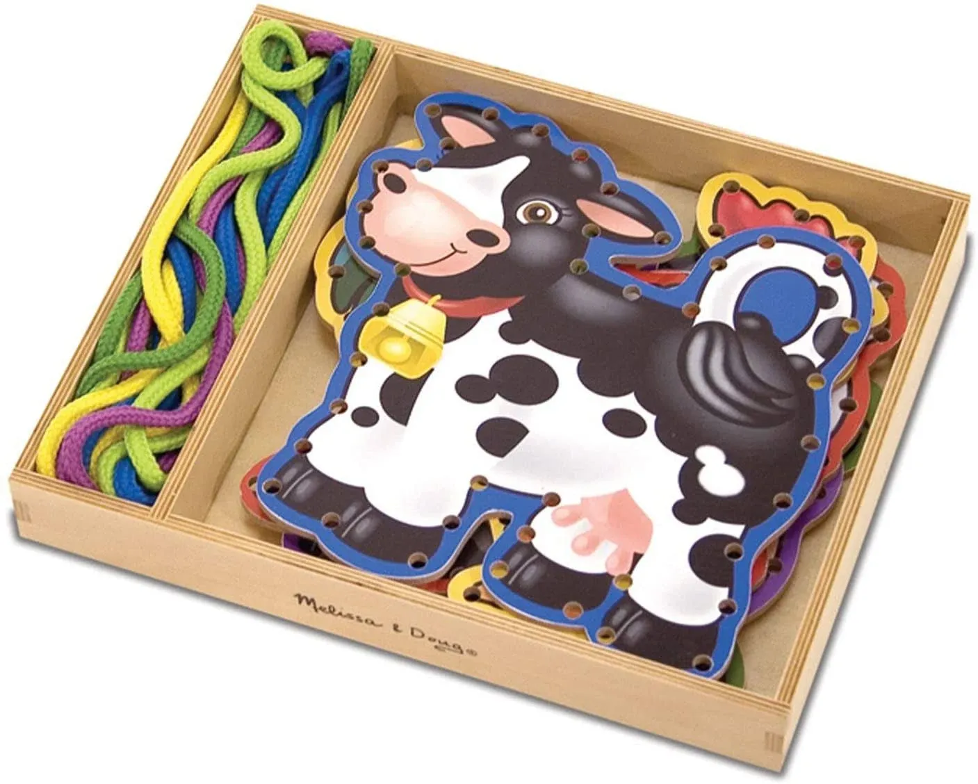 Melissa & Doug - Lace and Trace - Farm Animals