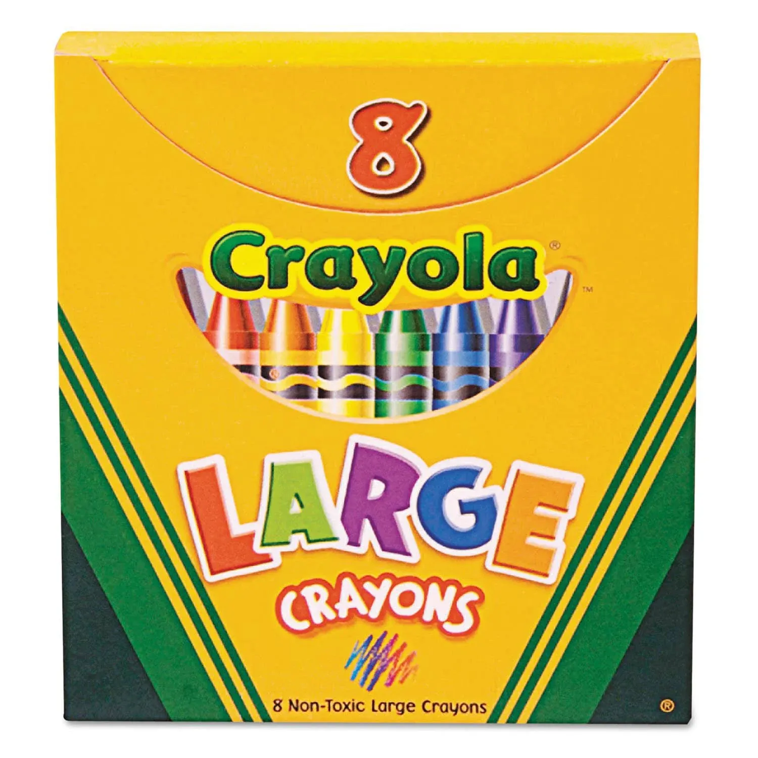 Crayola Large Crayons Tuck Box