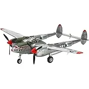 Tamiya - 1/48 Aircraft Lockheed P-38 J Lightning Plastic Model Kit