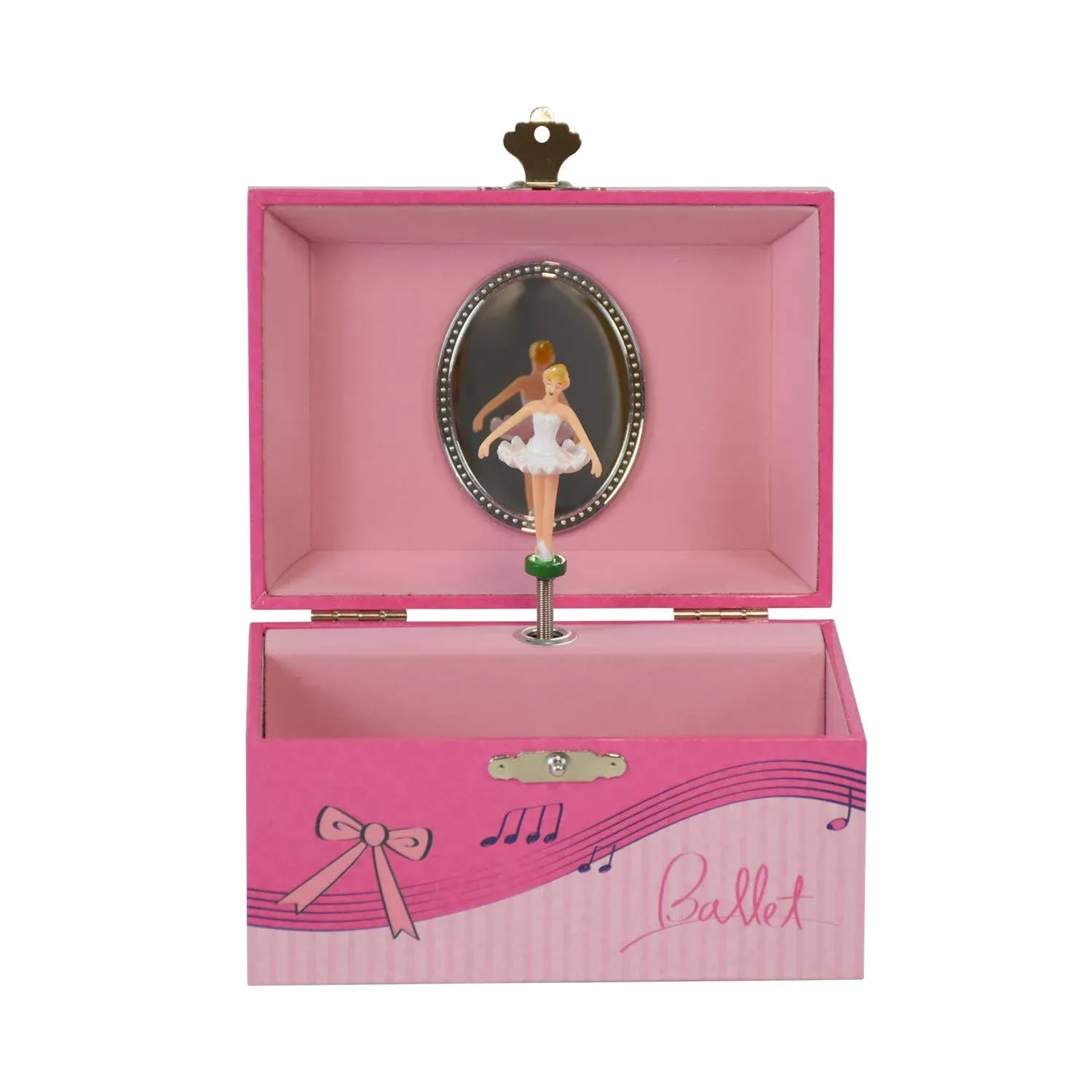 Musical Spinning Ballerina Jewelry Box