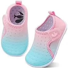 Barerun Baby Barefoot Boys Girls Water Walking Shoes Aqua Socks Beach Pool Swim Shoe Blue 0-6 Months Infant