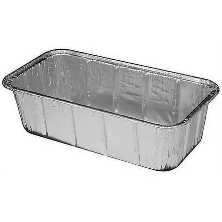 Handi-Foil 2 lb. Aluminum Foil Loaf Bread Pan - Heavy Duty Baking Tins (pack of 50)