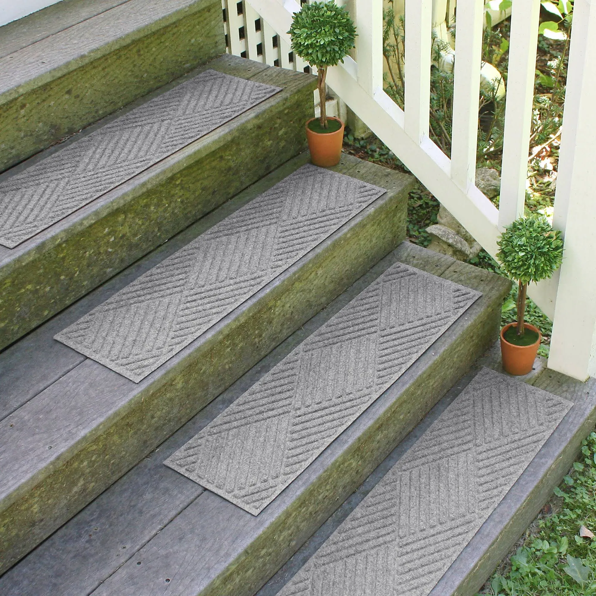 Waterhog Diamonds Stair Treads (Set of 4)