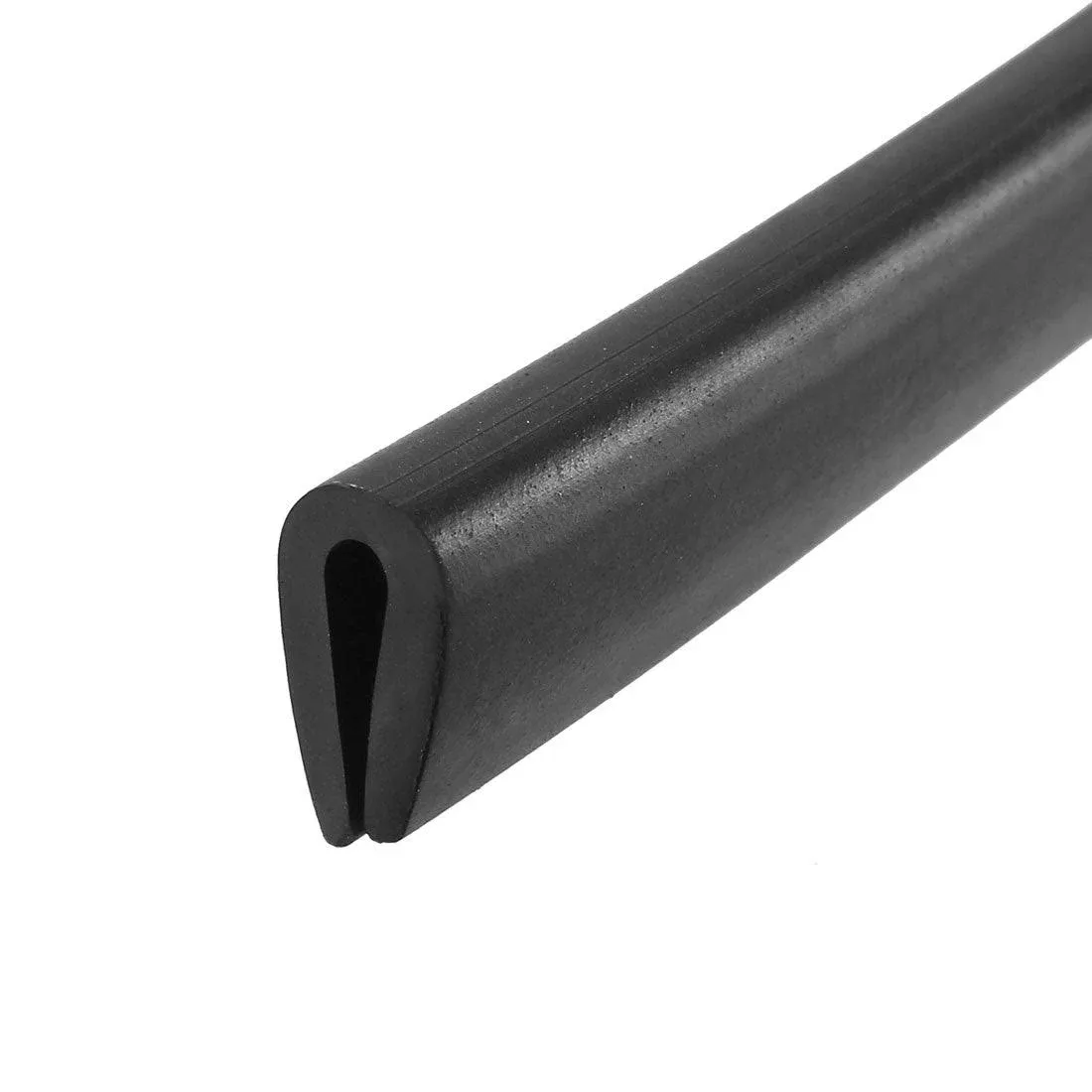 Edge Trim Black U Channel Edge Protector Fits 1/16&#034;- 3/32&#034;Edge 10ft Length