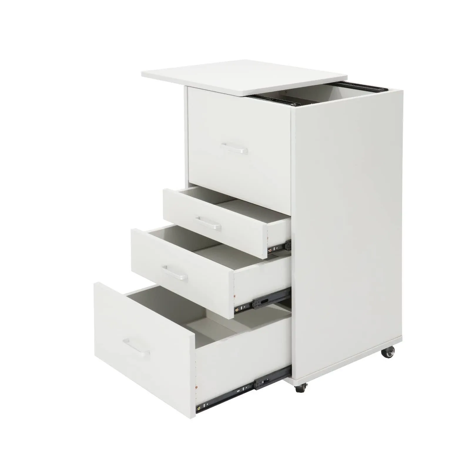 Medical Dental Assistant&#039;s Mobile Cabinet Alabama Cart Utility Cart 4 Drawer ...