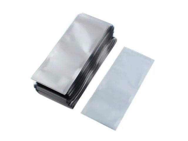 200pcs 2.5&#034; x 6&#034; ESD Anti-Static Shielding Bags Open-Top Type 60mmx150mm